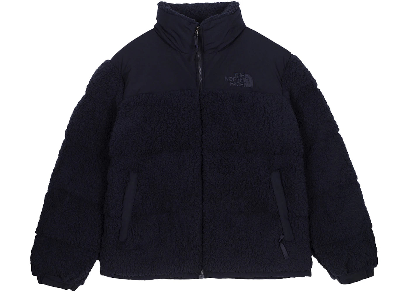 The North Face High Pile Nuptse 600-Fill Recycled Waterfowl Down Jacket Aviator Navy