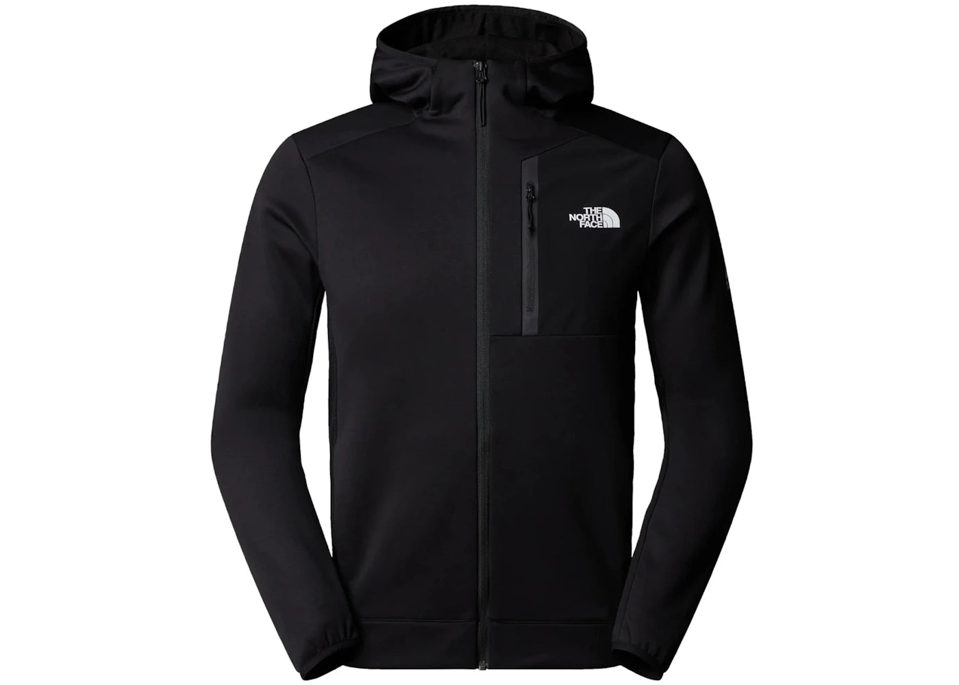 The North Face M Mountain Athletics Fleece Full Zip Hooded Jacket Black