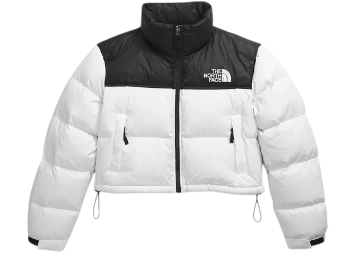The North Face Women's Nuptse Short Jacket White Dune