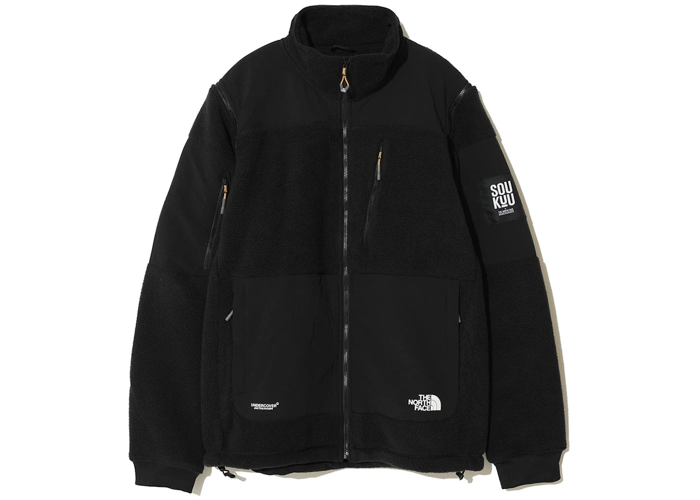 The North Face x Undercover Soukuu Zip-Off Fleece Jacket TNF Black