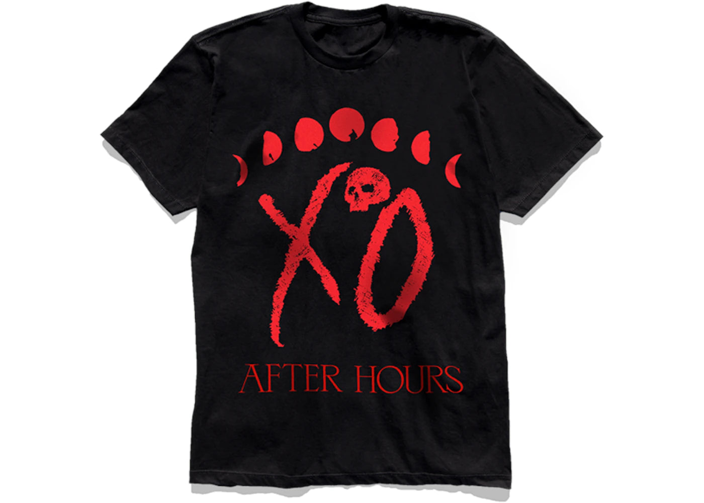 The Weeknd XO Logo Moon Phase Tee Black