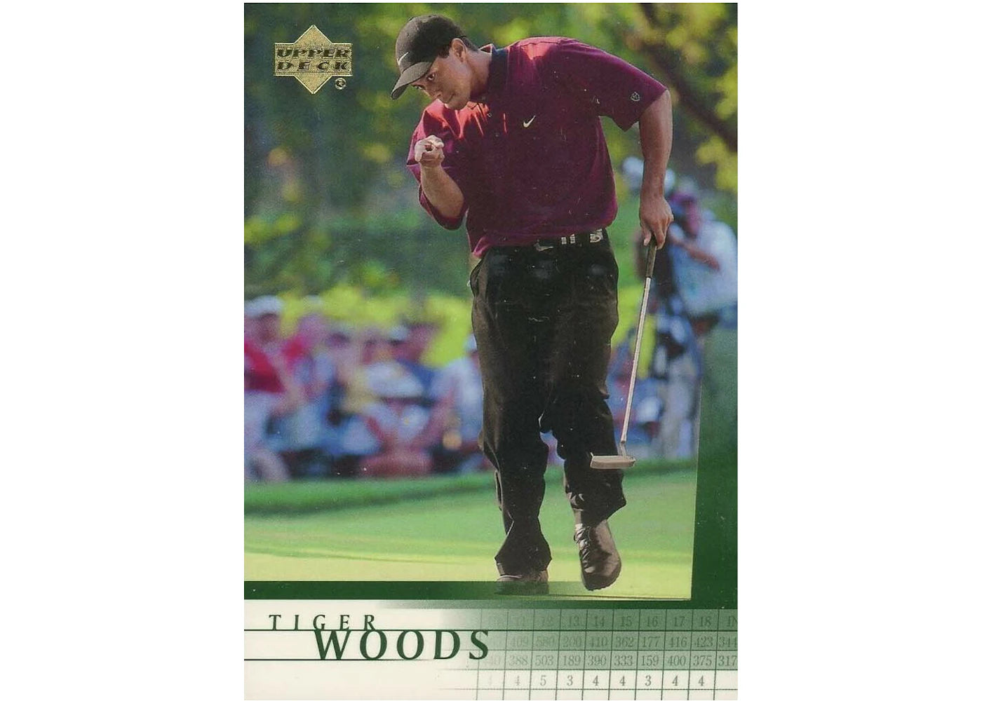 Tiger Woods 2001 Upper Deck Golf #1 (Ungraded)