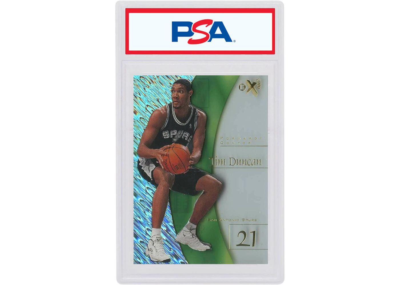 Tim Duncan 1997 Skybox E-X2001 Rookie #75 (PSA or BGS Graded)