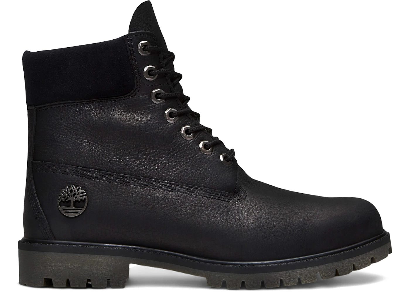 Timberland 6" Premium Waterproof Boot Emerald Woods Black Full-Grain