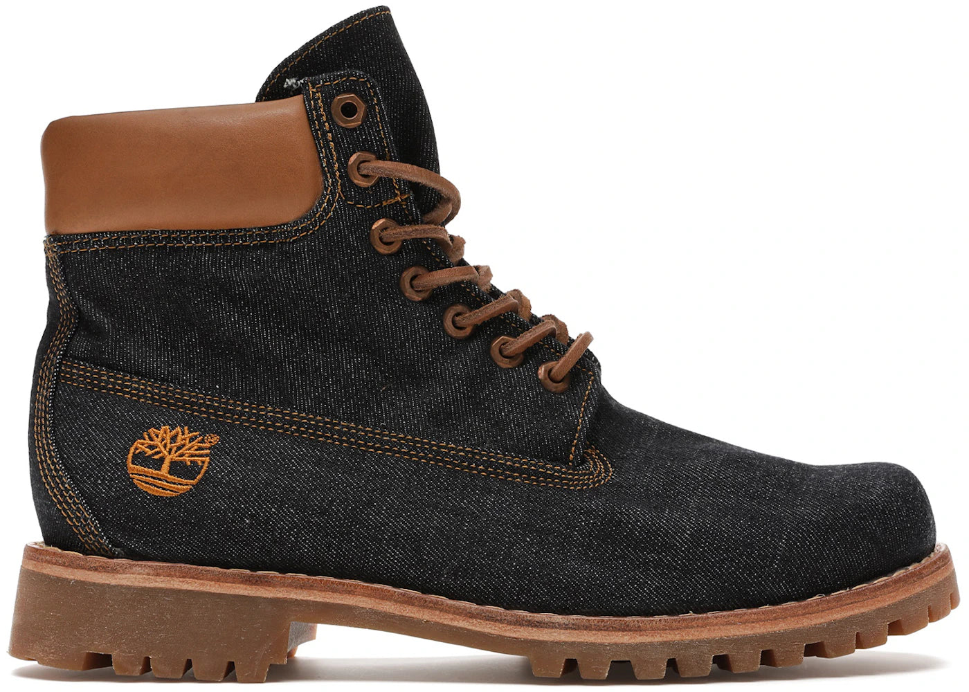 Timberland 6" Boot White Oak Denim