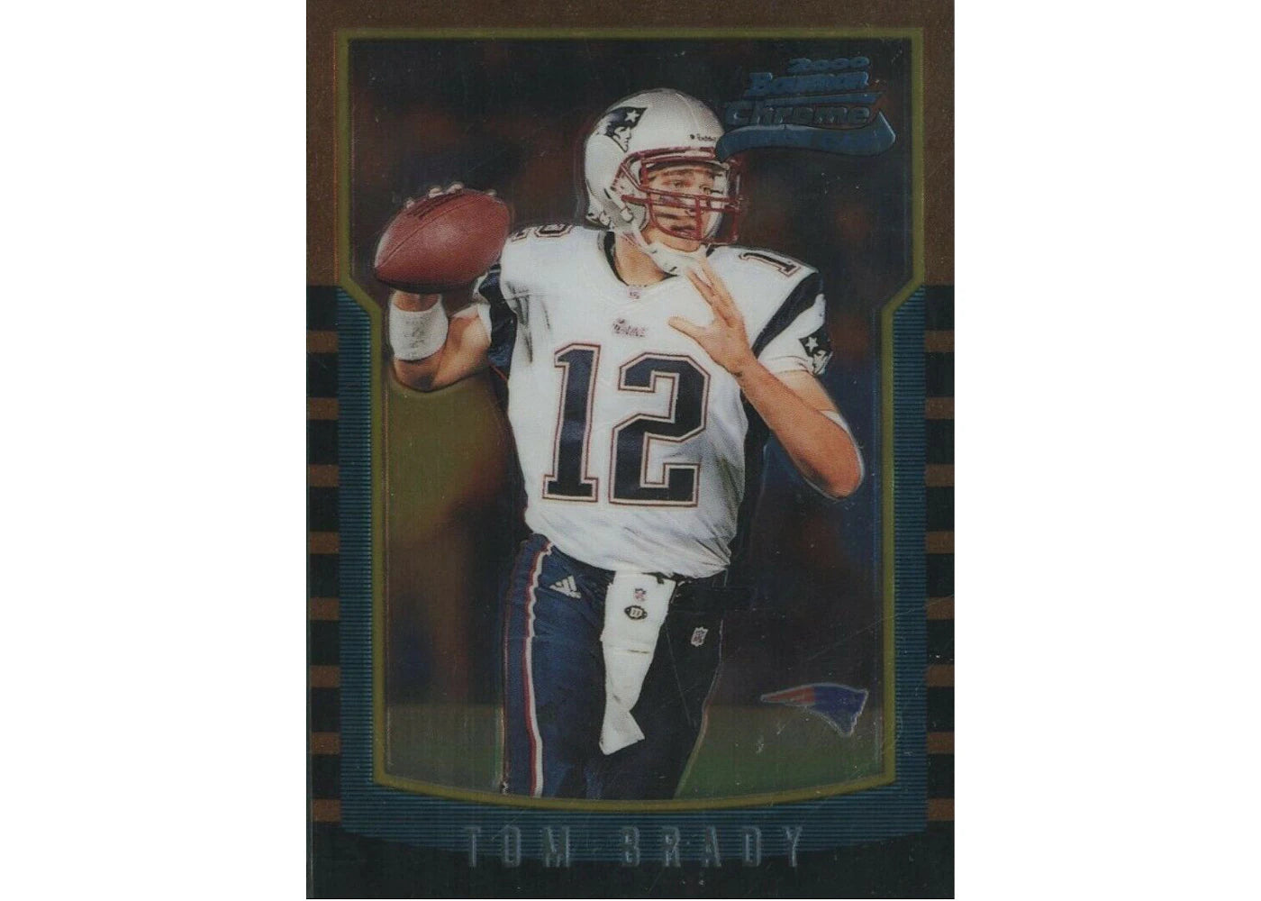 Tom Brady 2000 Bowman Chrome Rookie #236 (Ungraded)
