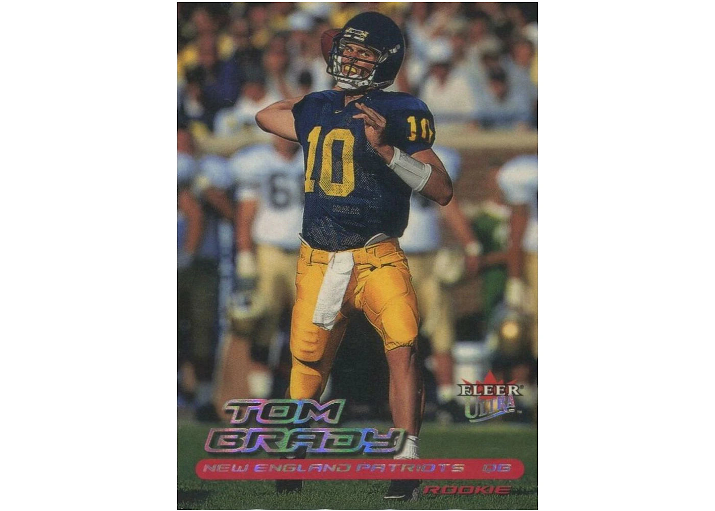 Tom Brady 2000 Fleer Ultra Rookie #234 (Ungraded)