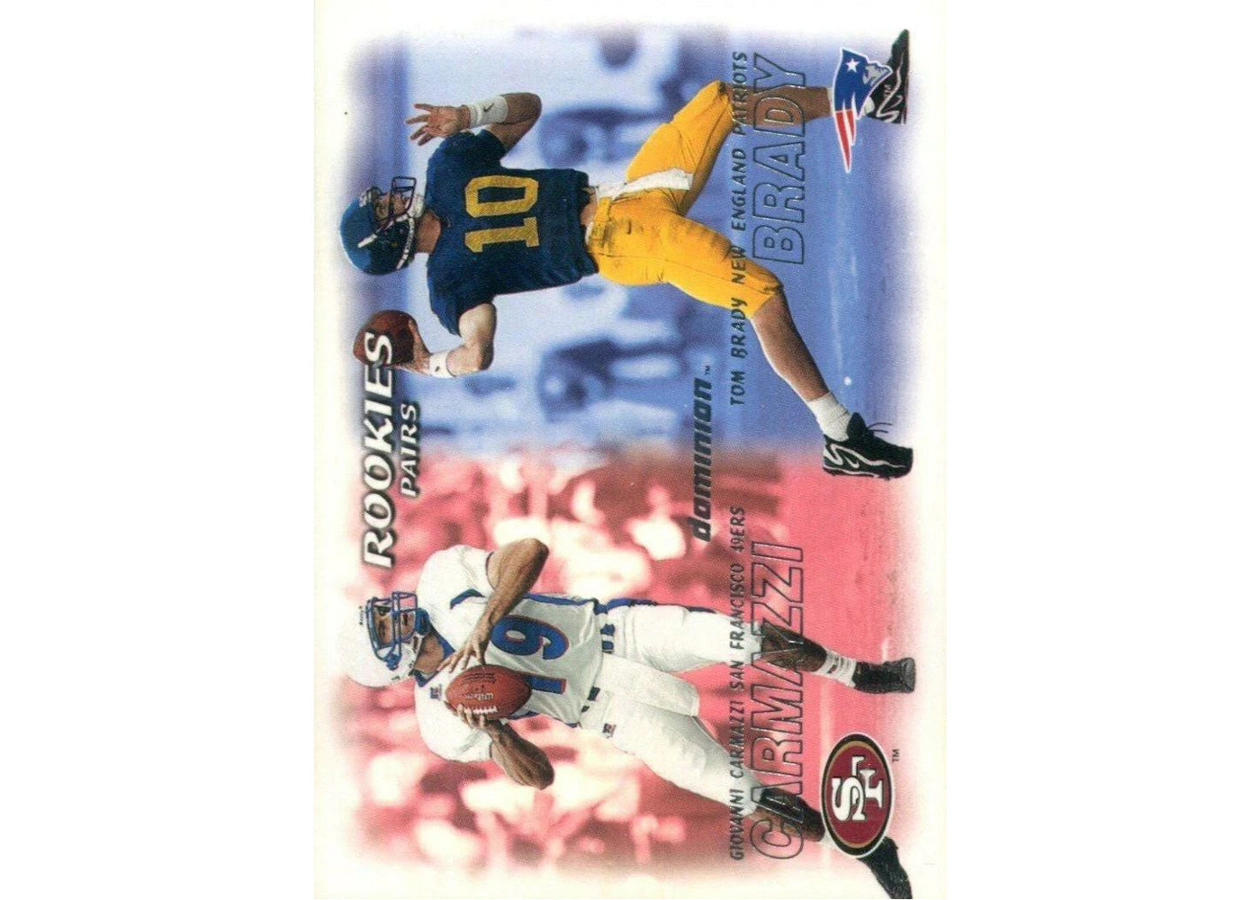 Tom Brady 2000 Skybox Dominion Rookie #234 (Ungraded)