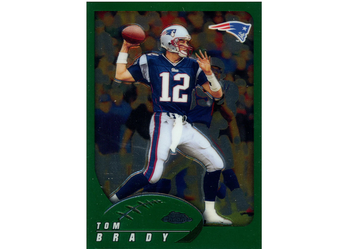 Tom Brady 2002 Topps Chrome #100 (Ungraded)