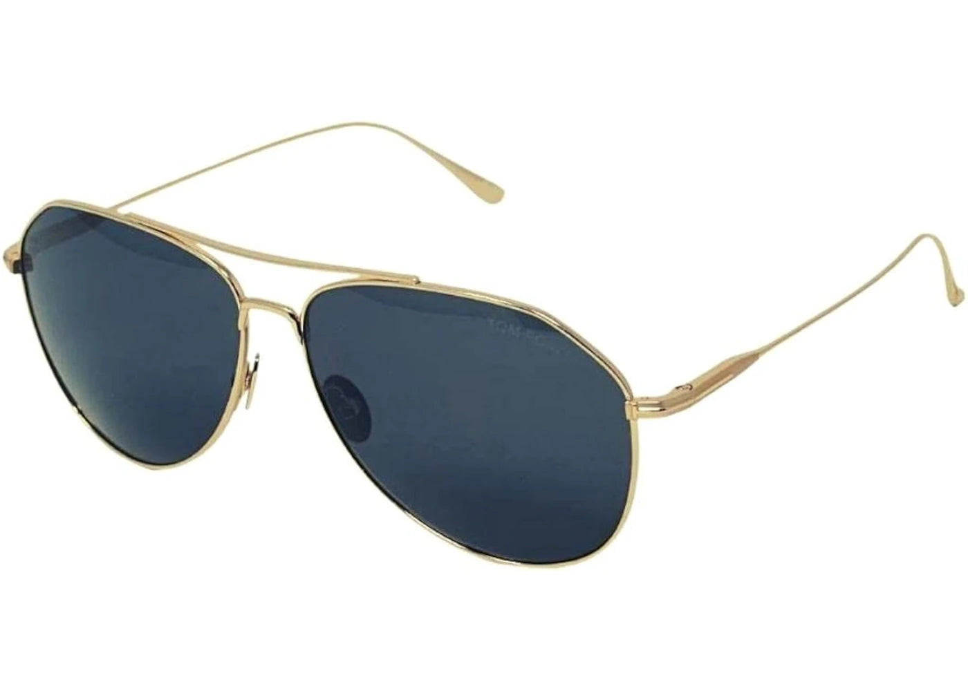 Tom Ford Cyrus Aviator Sunglasses Gold/Gray (FT0747-28A)