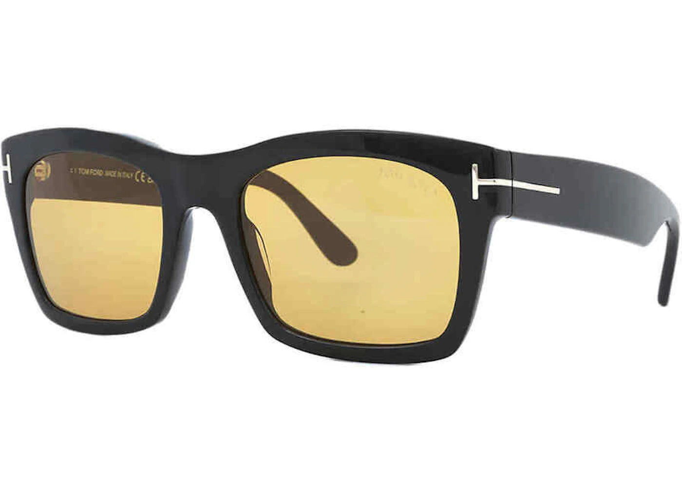 Tom Ford Nico Square Sunglasses Black/Brown (FT1062-01E-56)