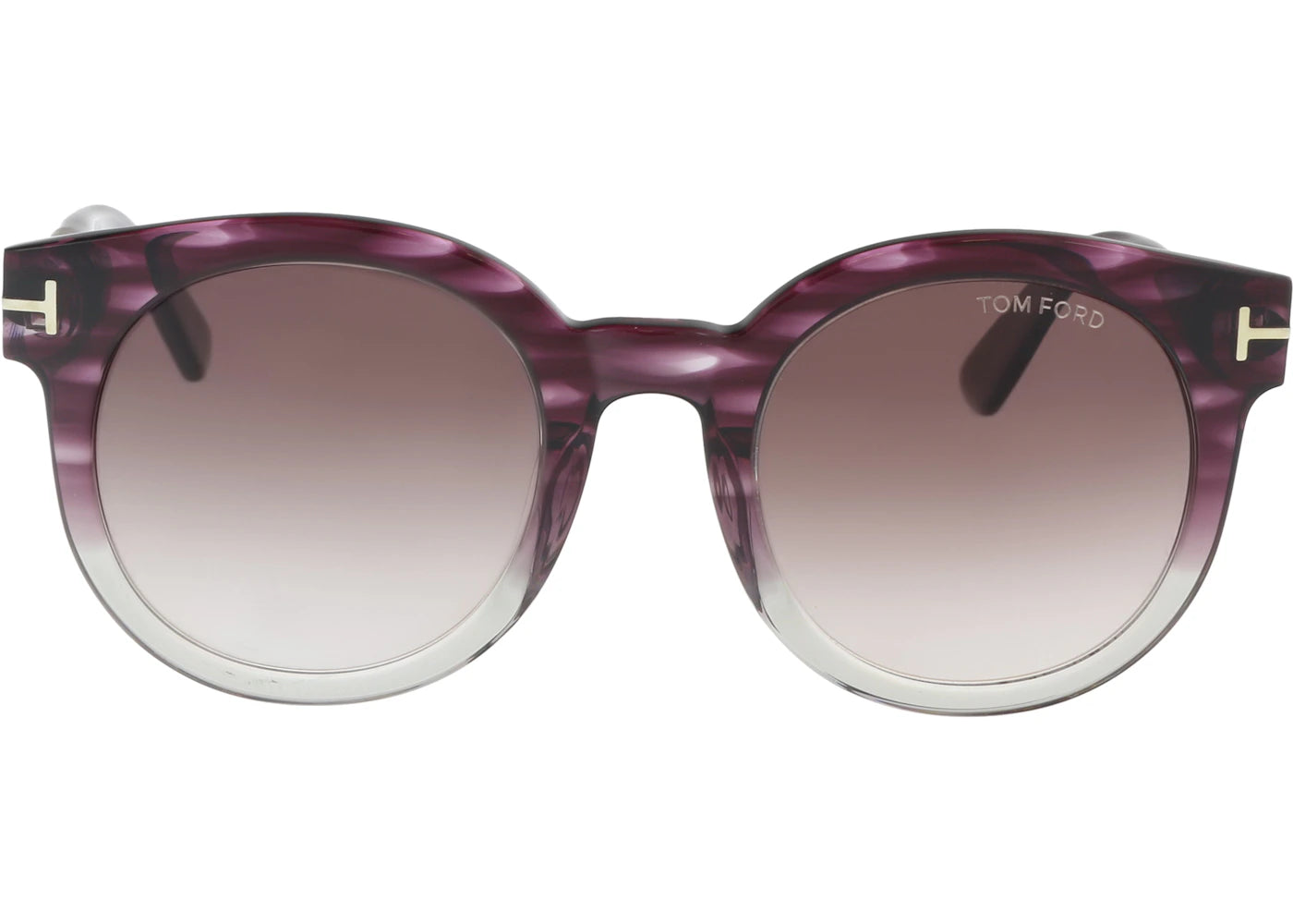 Tom Ford Square Sunglasses Purple/Gray (FT0435 83T JANINA)