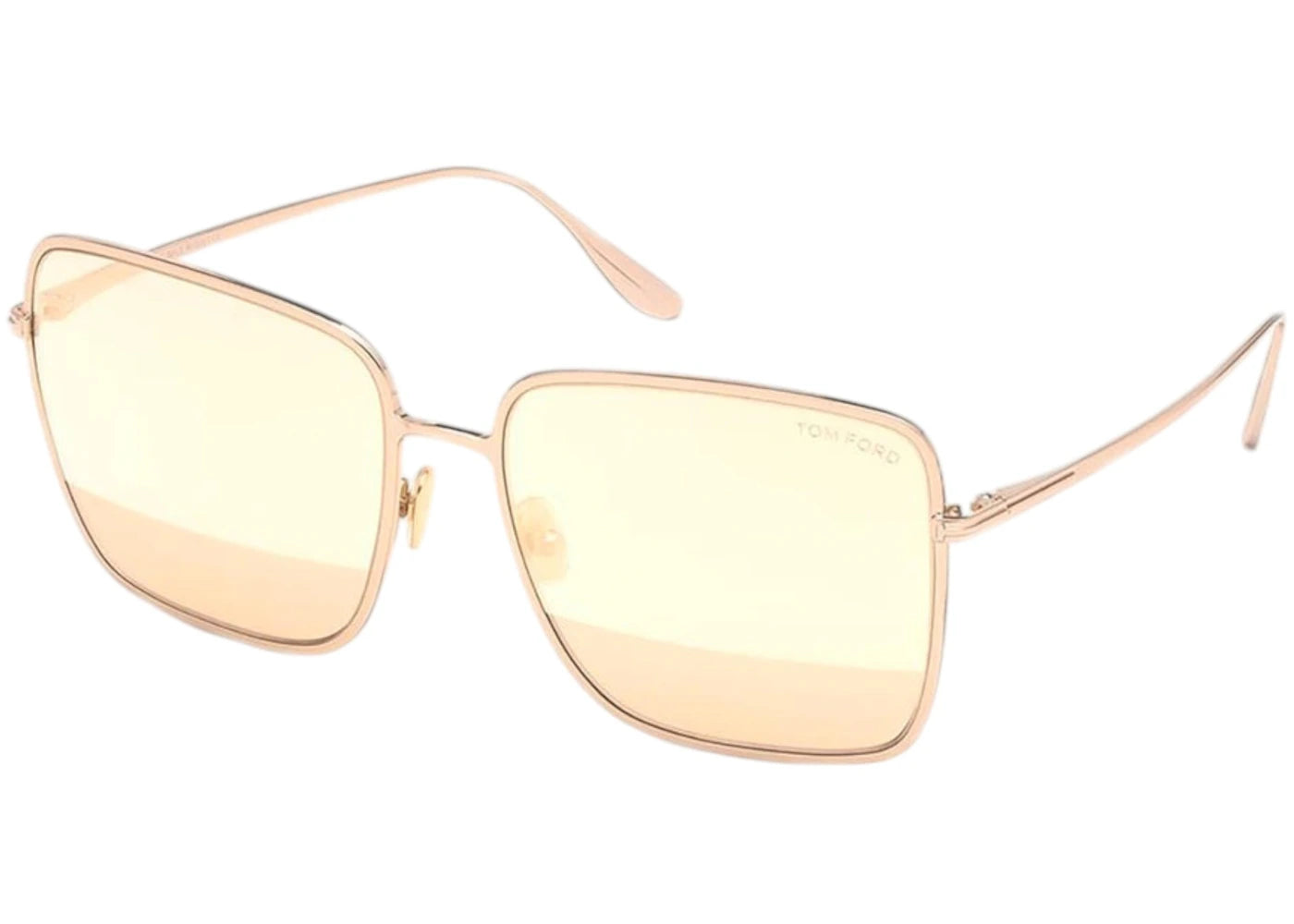 Tom Ford Square Sunglasses Rose Gold (FT0739 28Z)