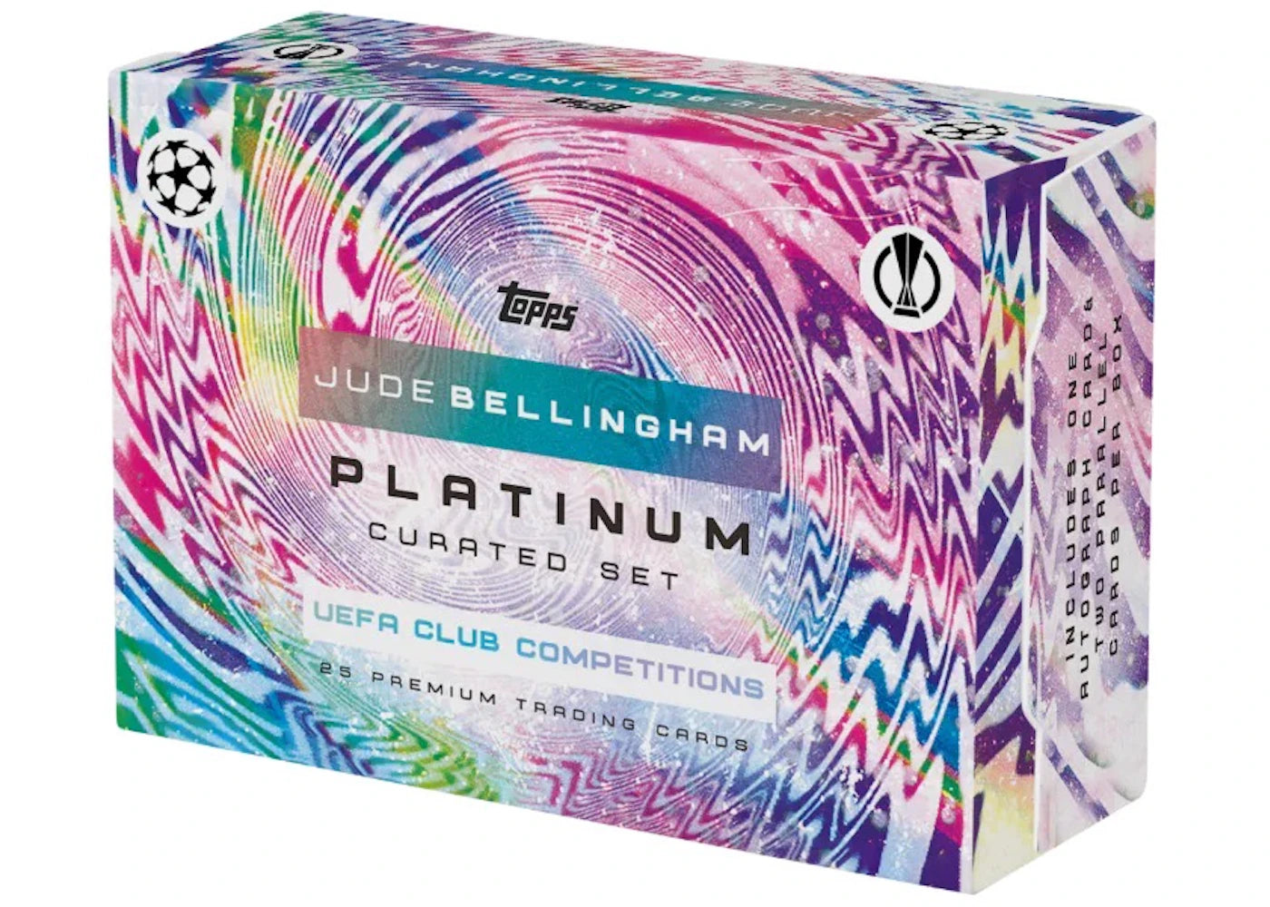 Topps Jude Bellingham Platinum UEFA Club Competitions Set Box