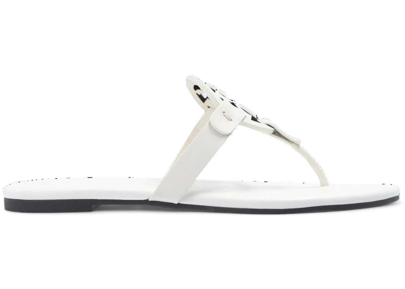 Tory Burch Miller Soft Sandals New Ivory Off White (Women's)