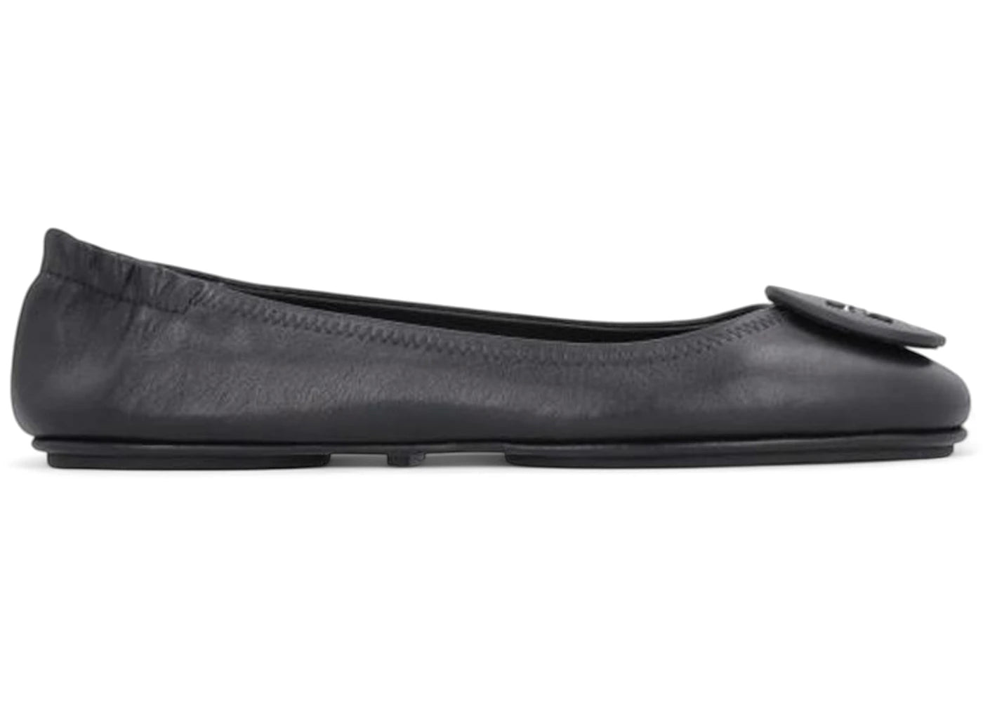 Tory Burch Minnie Travel Ballet Flats Perfect Black (Women's)