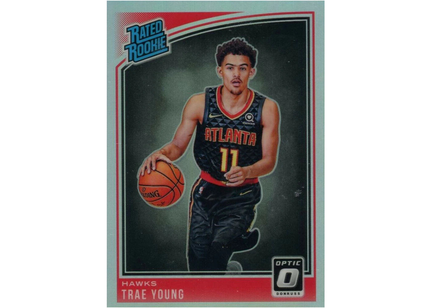 Trae Young 2018 Panini Donruss Optic Rookie Holo #198 (Ungraded)