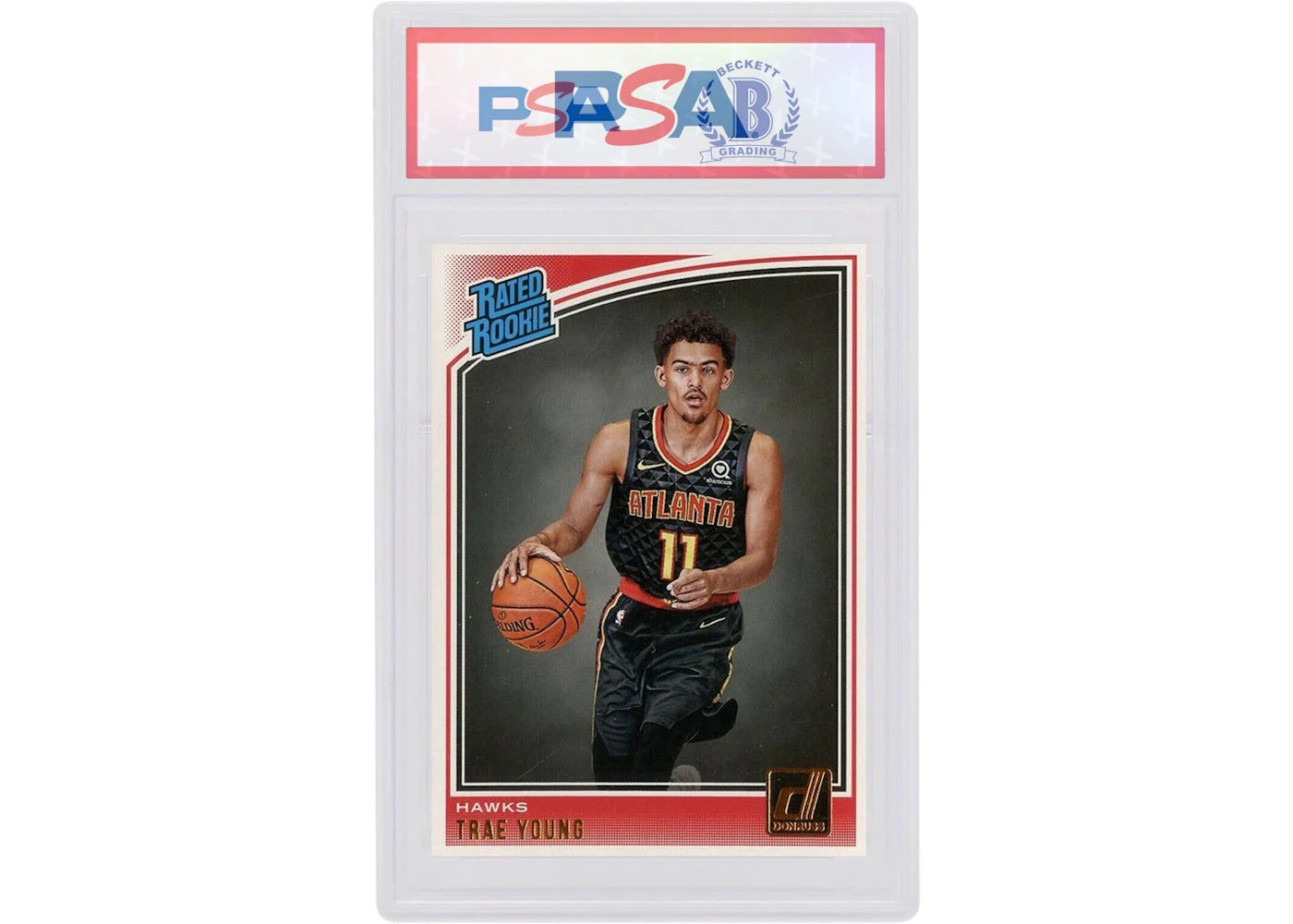 Trae Young 2018 Panini Donruss Rookie #198 (PSA or BGS Graded)