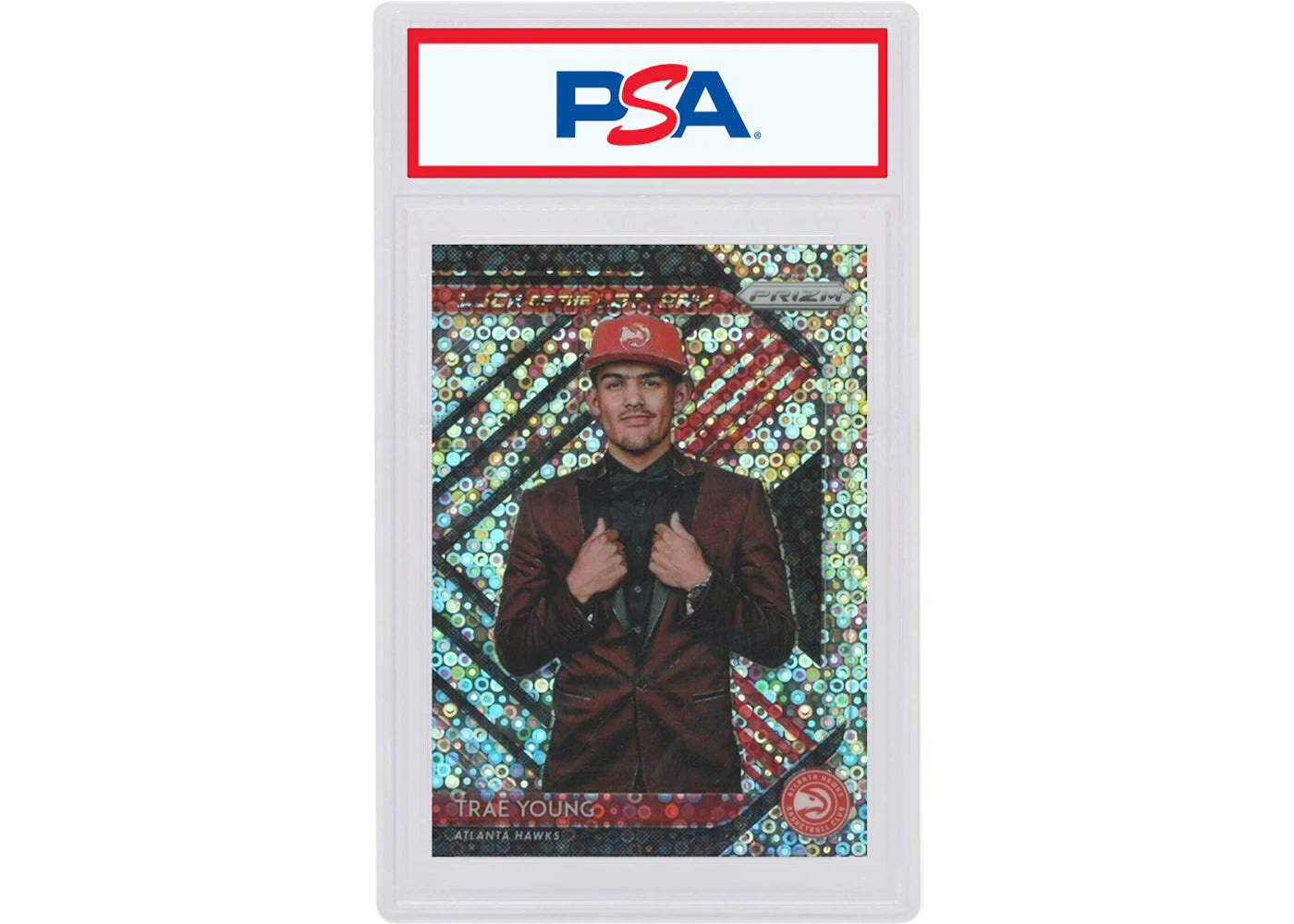 Trae Young 2018 Panini Prizm Luck of the Lottery Rookie Fast Break #5 (PSA or BGS Graded)