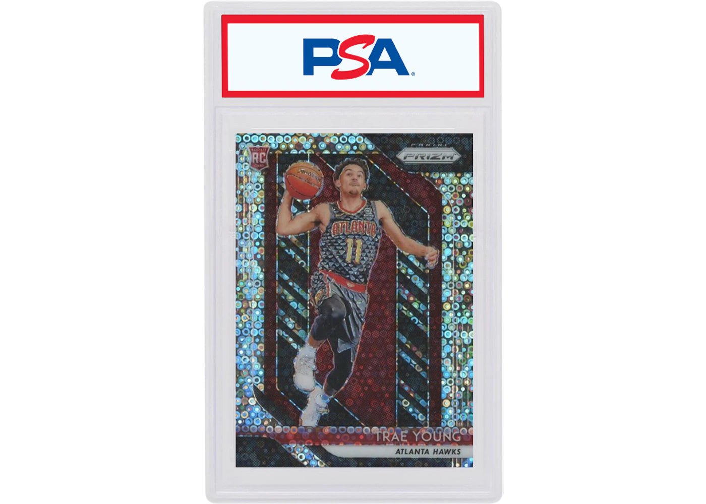 Trae Young 2018 Panini Prizm Rookie Fast Break #78 (PSA or BGS Graded)