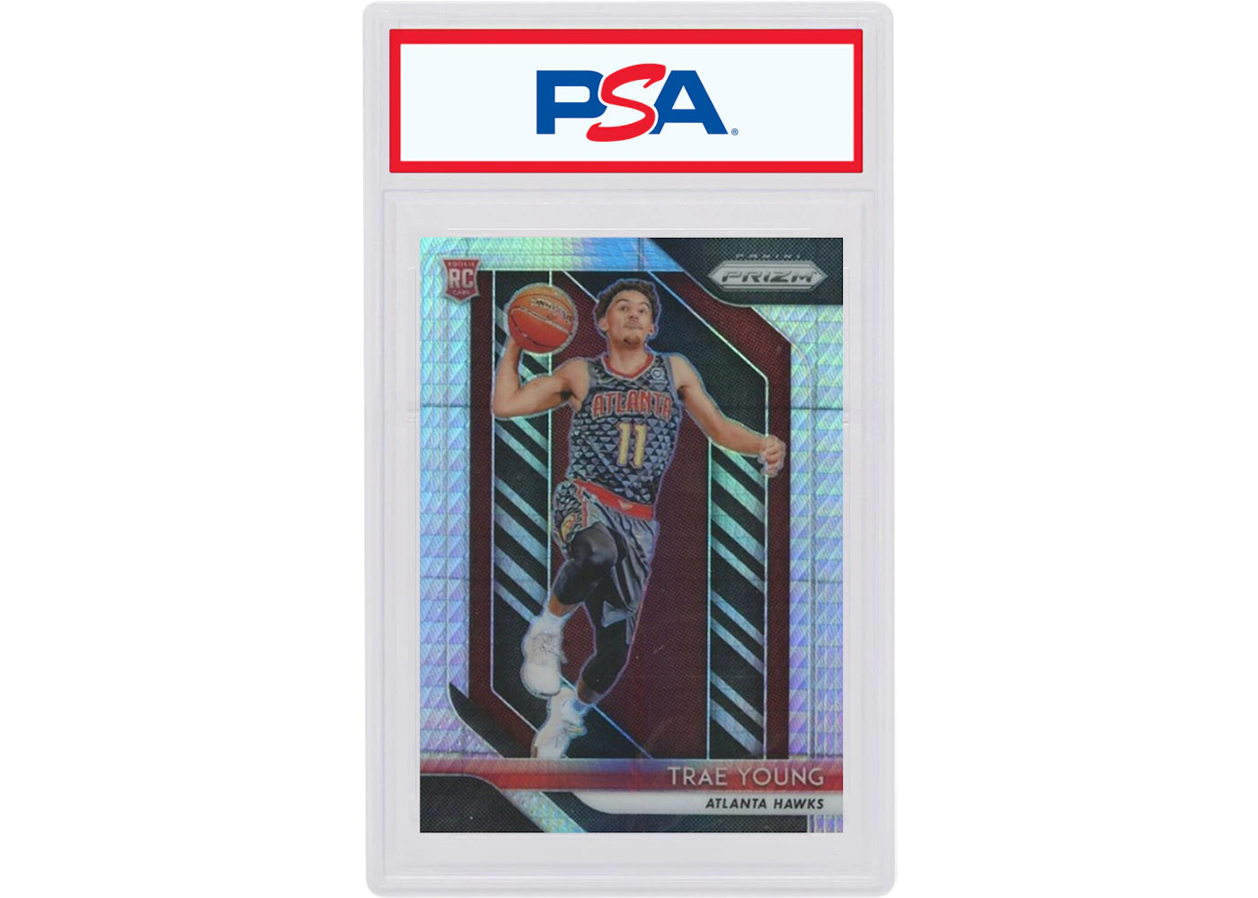 Trae Young 2018 Panini Prizm Rookie Hyper #78 (PSA or BGS Graded)