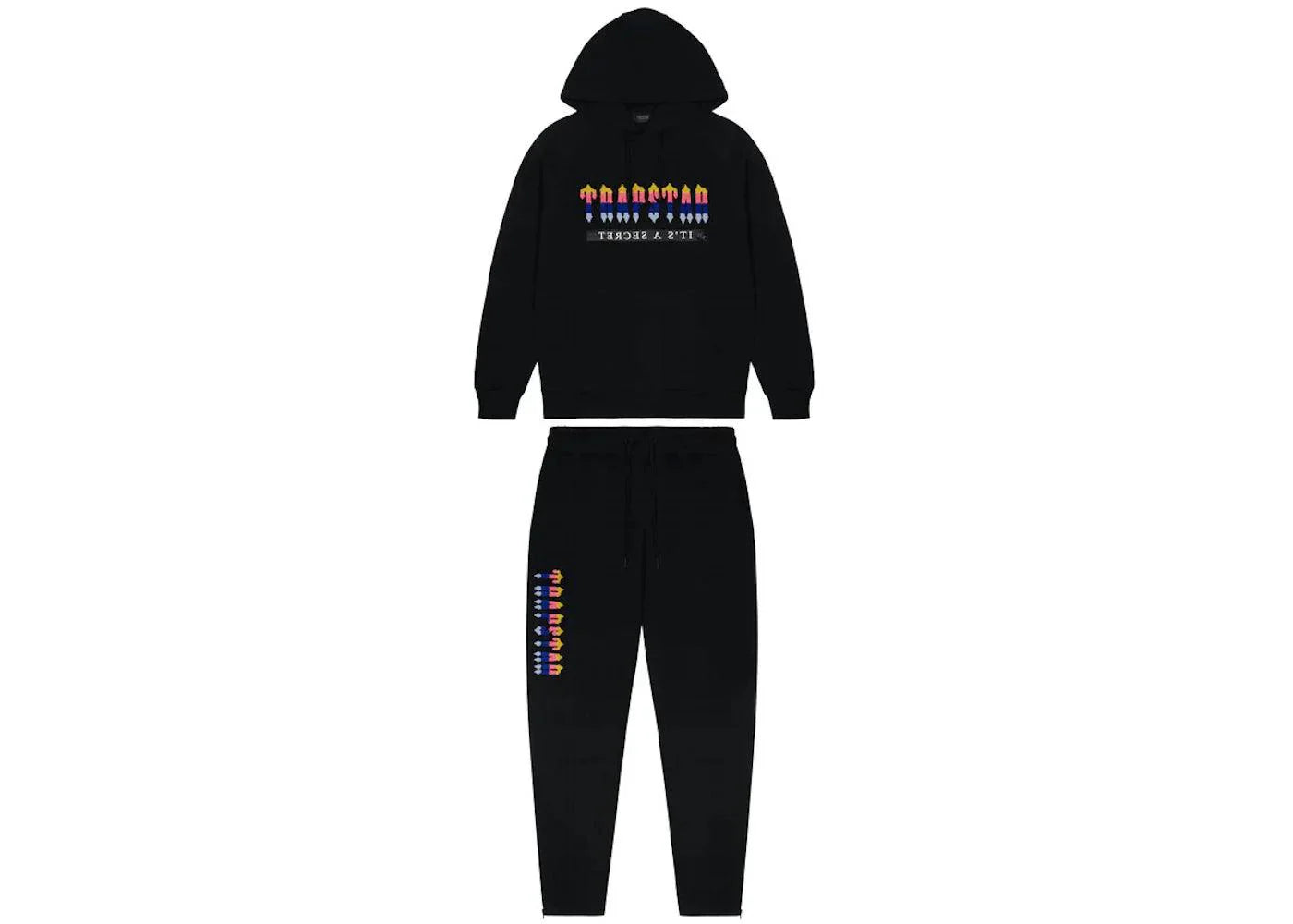 Trapstar Chenille Decoded 2.0 Hooded Tracksuit (FW22) Candy Flavours Edition - Side Kicks