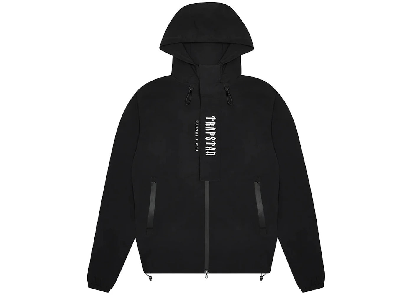 Trapstar Decoded Windbreaker Black/White