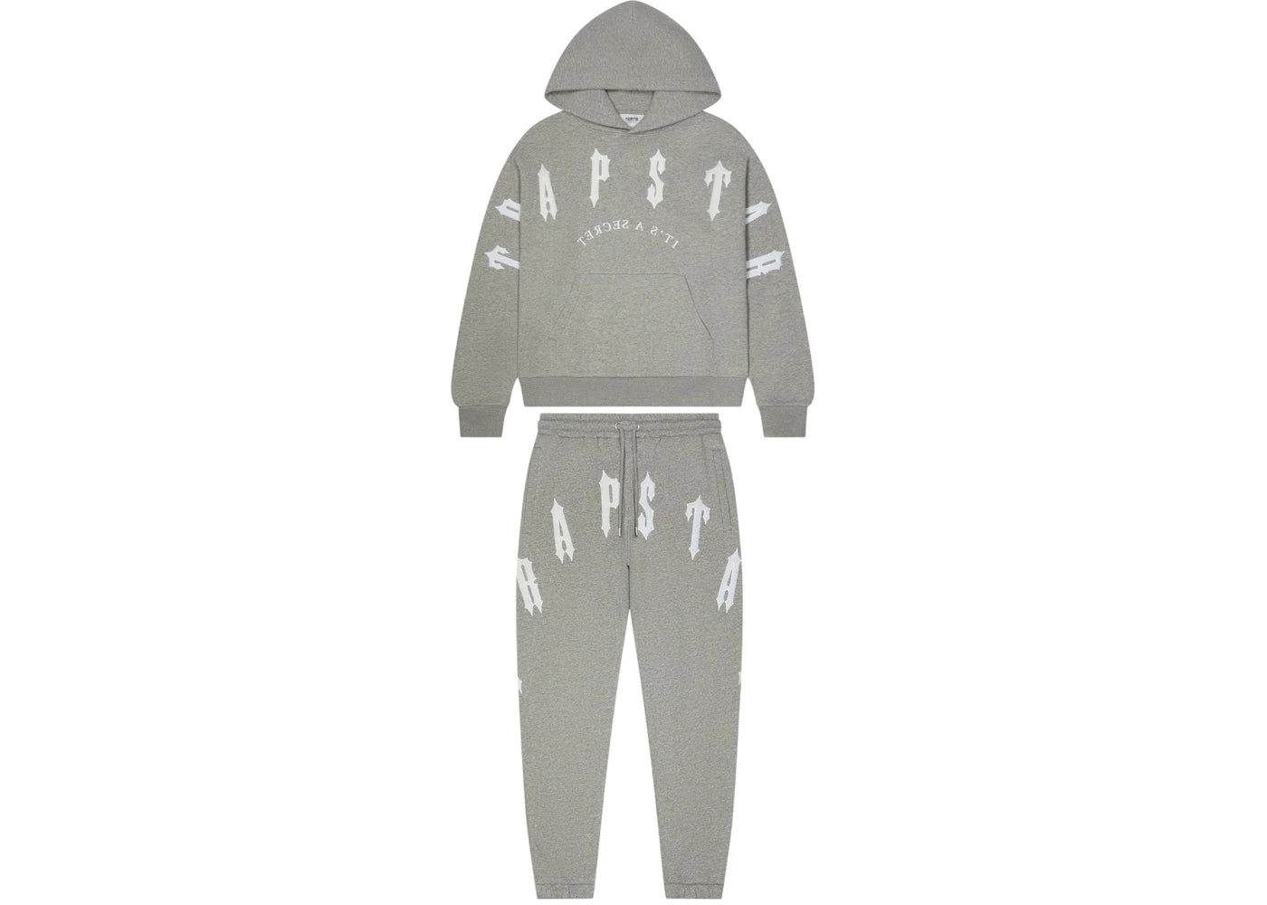 Trapstar Irongate Arch Chenille 2.0 Tracksuit Grey/White