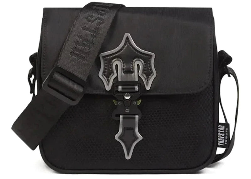 Trapstar Irongate T 1.0 Crossbody Bag Black/Reflective - Side Kicks