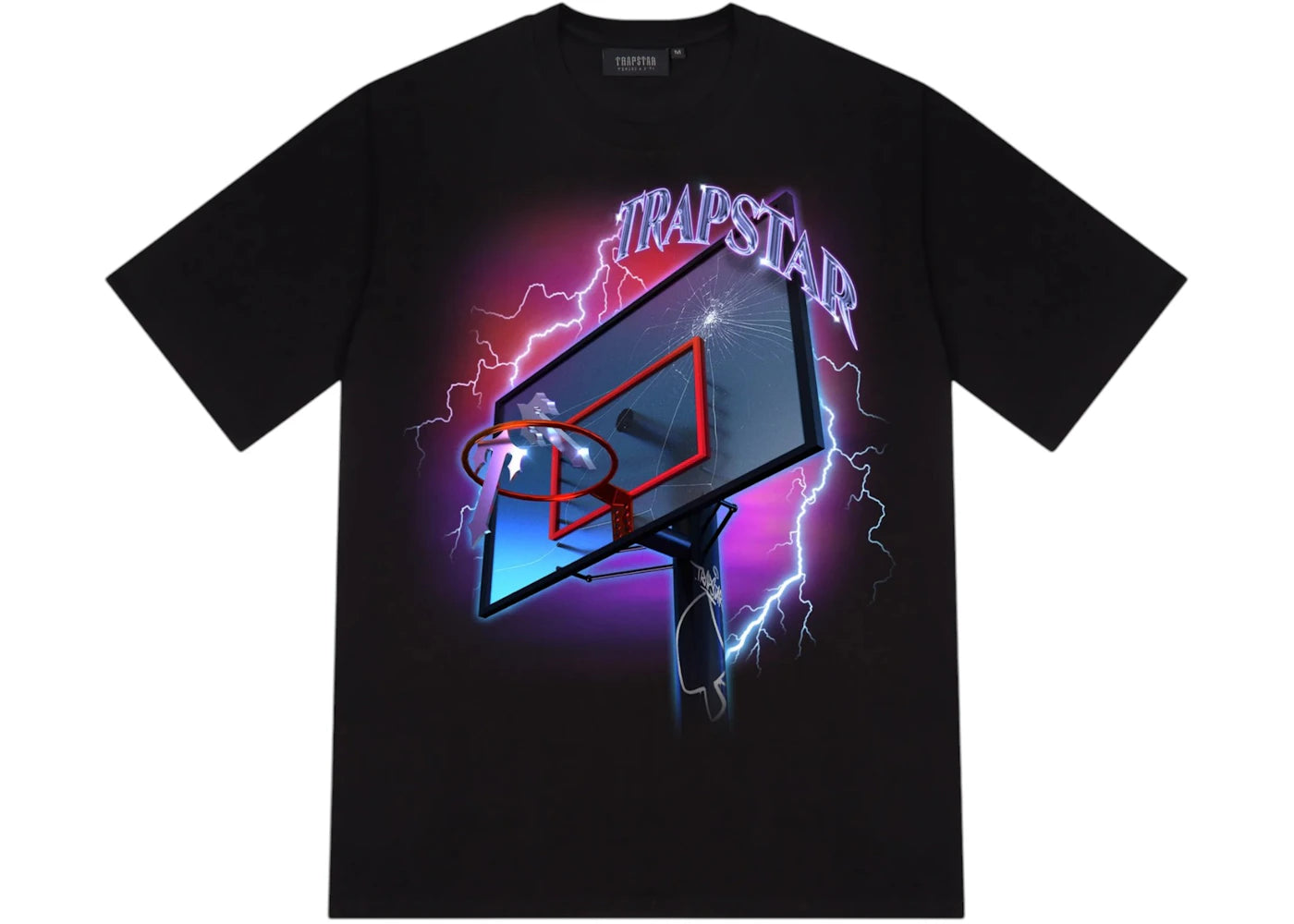 Trapstar Never Miss Tee Black