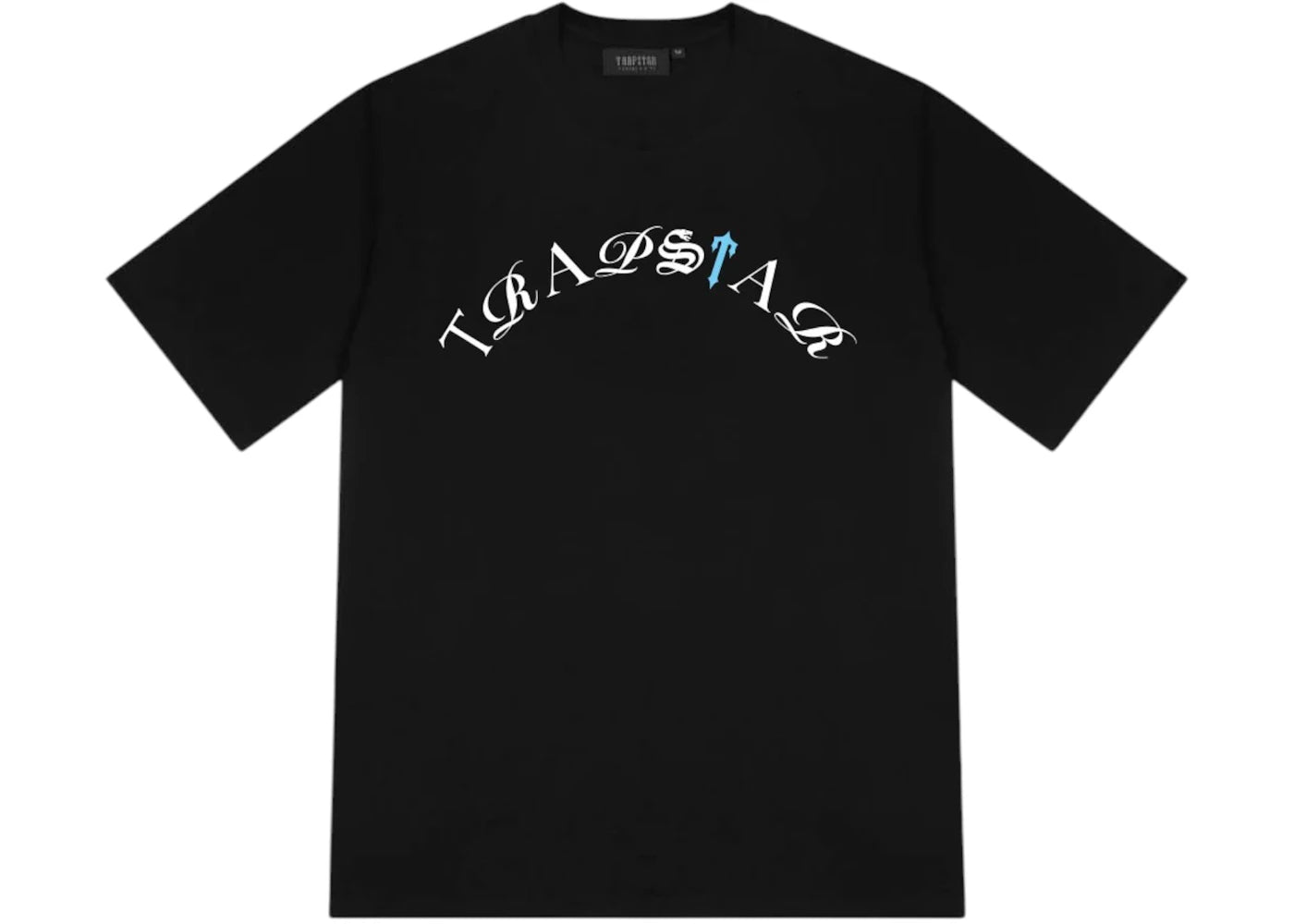 Trapstar Script Tee Black/Teal