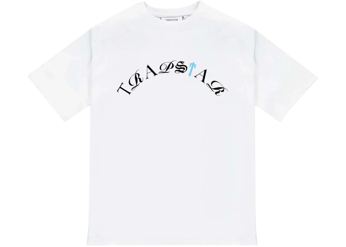 Trapstar Script Tee White/Teal