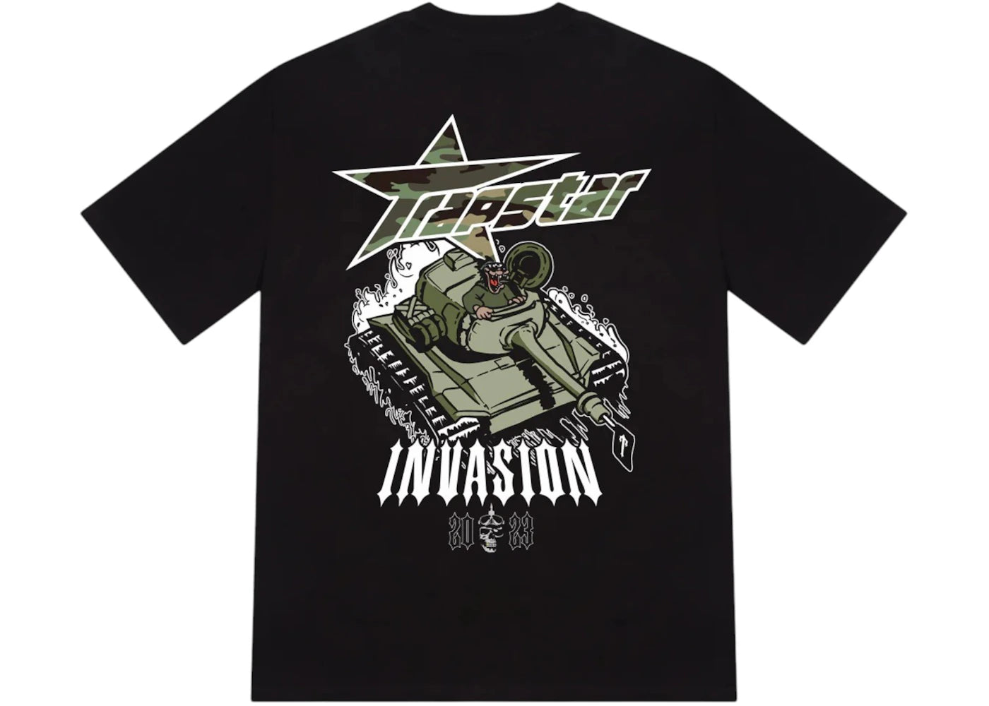 Trapstar Trap Invasion Tee Black