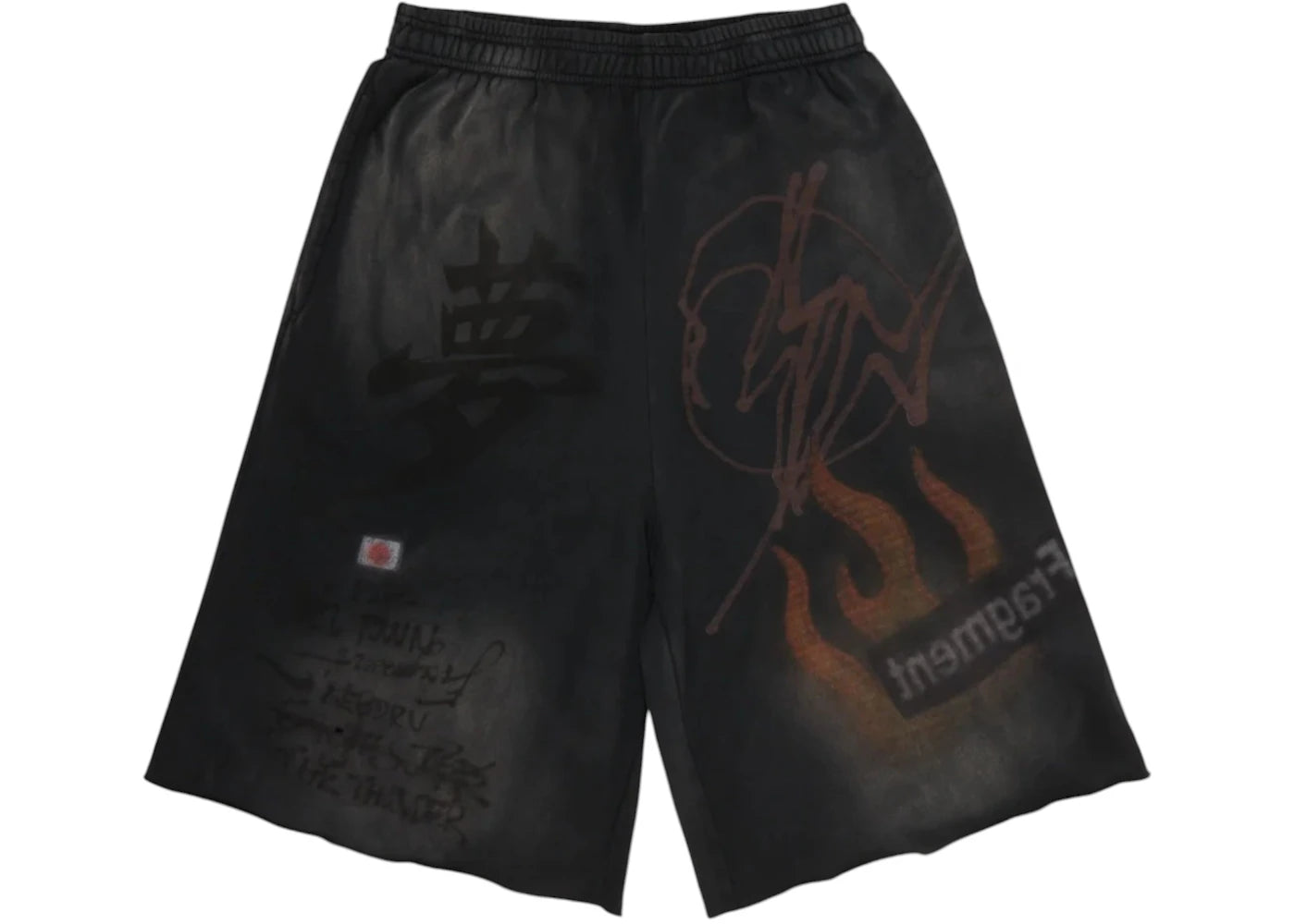 Travis Scott Cactus Jack x Fragment x Nike Dream Sweatshorts Black