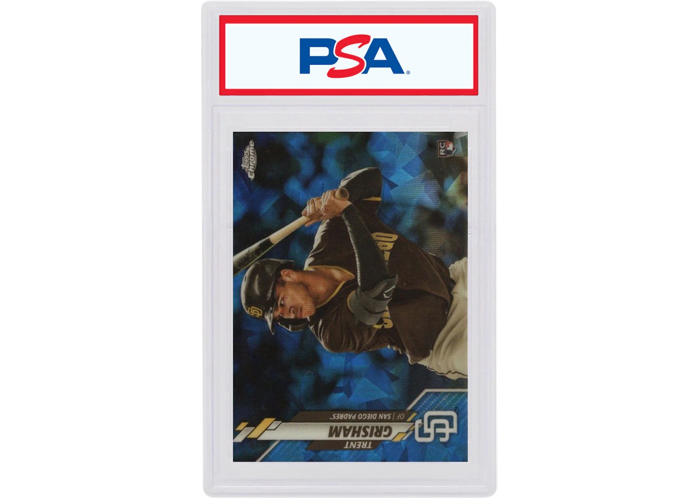 Trent Grisham 2020 Topps Chrome Sapphire Rookie #9 (PSA or BGS Graded)