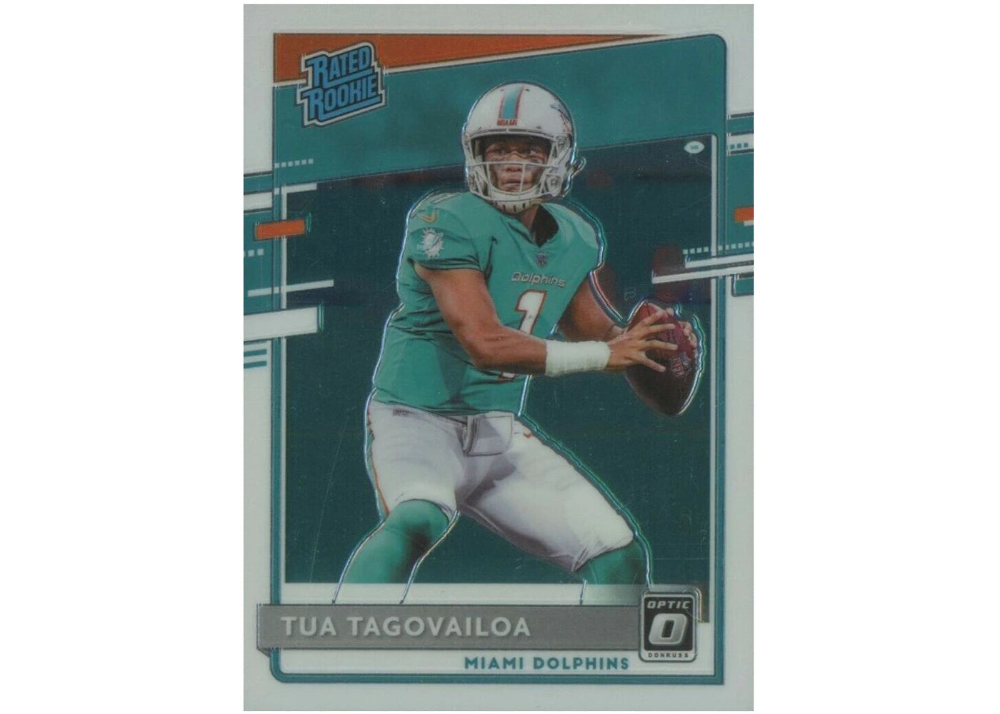 Tua Tagovailoa 2020 Panini Donruss Optic Rookie #152 (Ungraded)