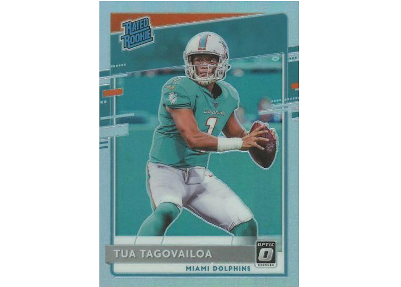 Tua Tagovailoa 2020 Panini Donruss Optic Rookie Holo #152 (Ungraded)