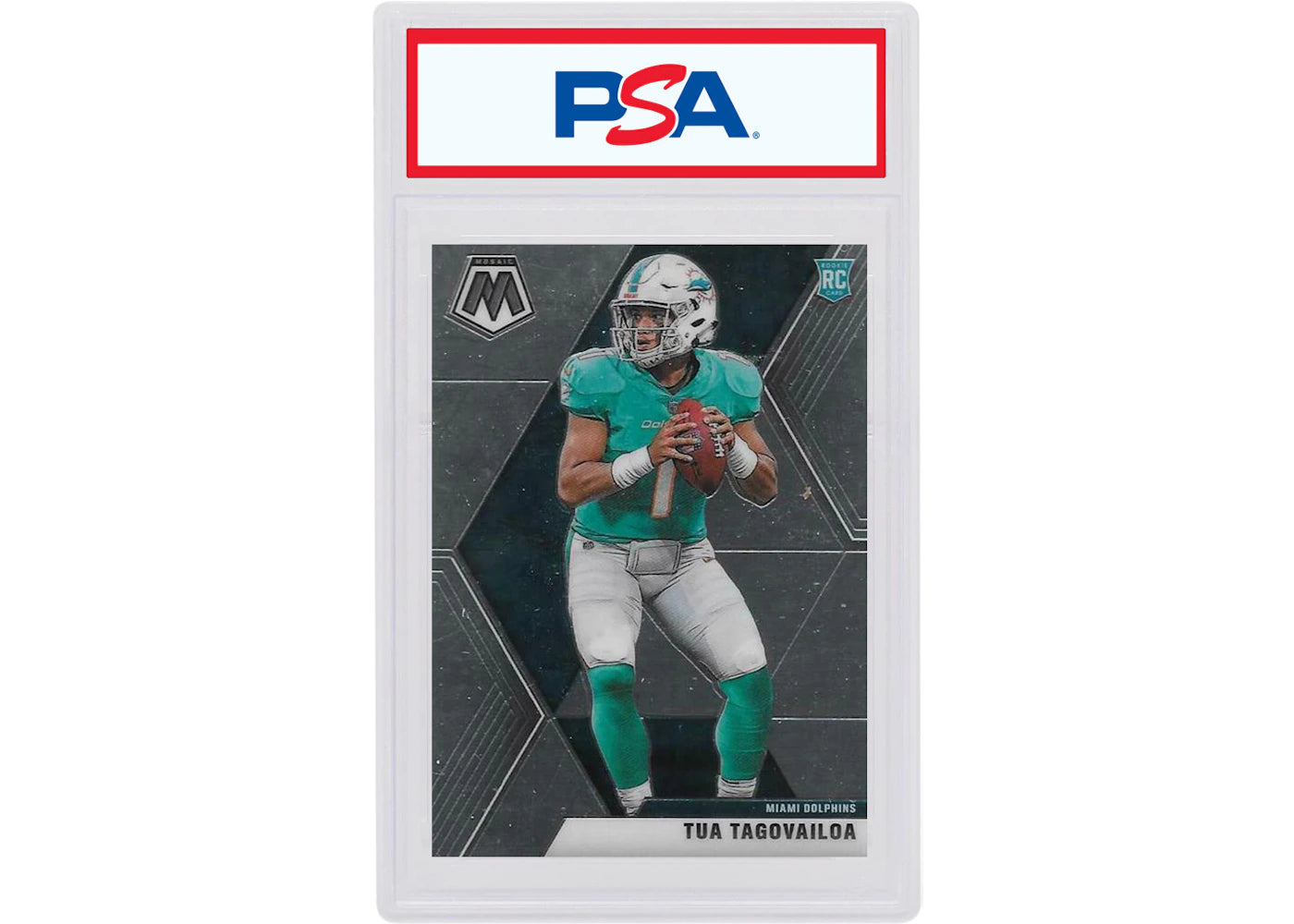 Tua Tagovailoa 2020 Panini Mosaic Rookie #203 (PSA or BGS Graded)