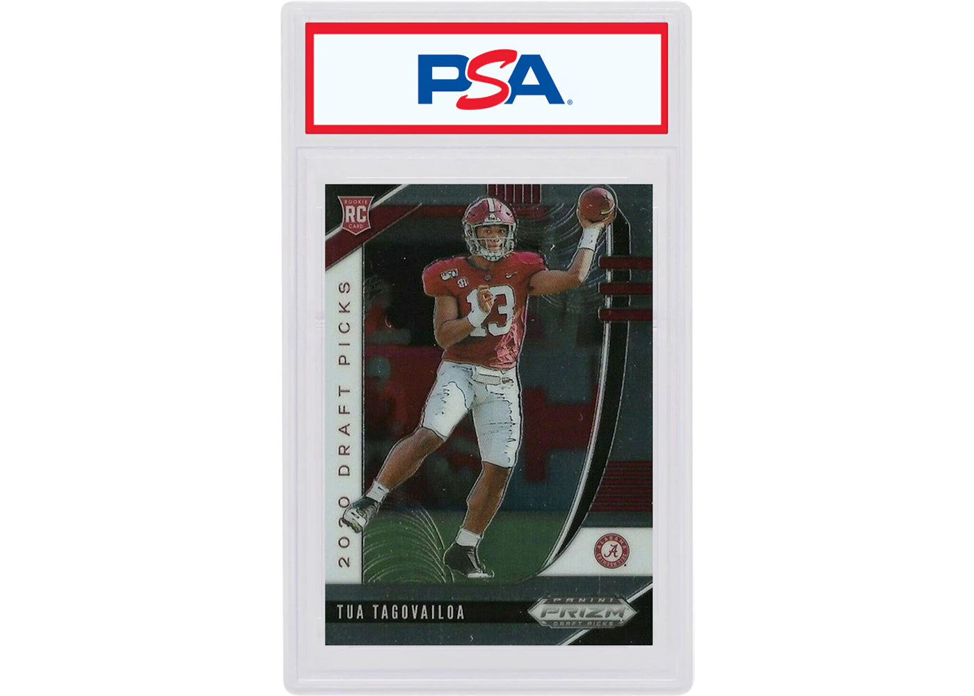 Tua Tagovailoa 2020 Panini Prizm Draft Picks Rookie #101 (PSA or BGS Graded)