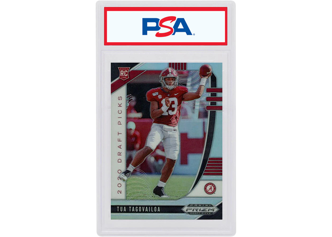 Tua Tagovailoa 2020 Panini Prizm Draft Picks Rookie Silver #101 (PSA or BGS Graded)