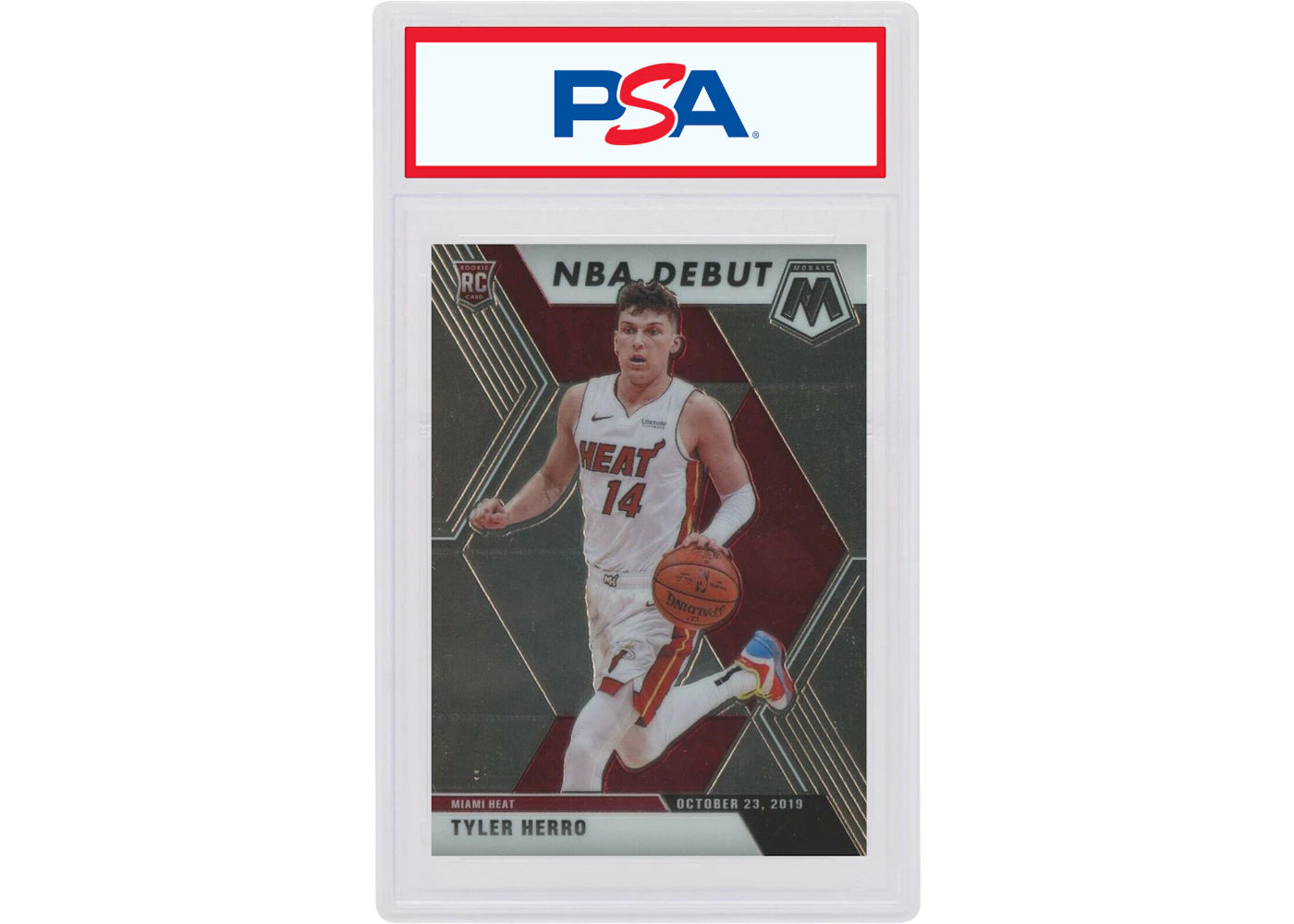 Tyler Herro 2019 Panini Mosaic Rookie Debut Rookie #280 (PSA or BGS Graded)