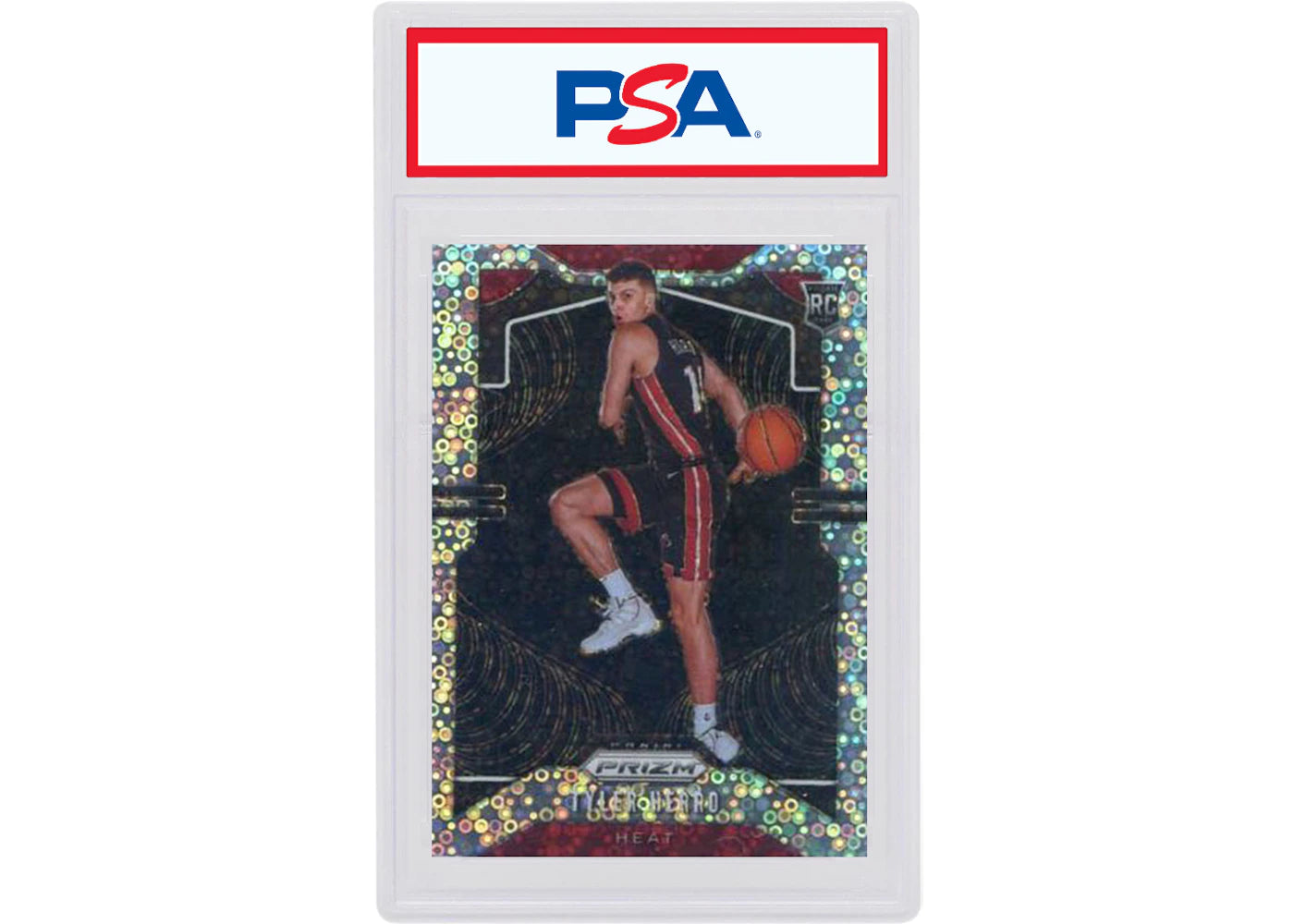 Tyler Herro 2019 Panini Prizm Fast Break Rookie Disco Image Variation #259 (PSA or BGS Graded)