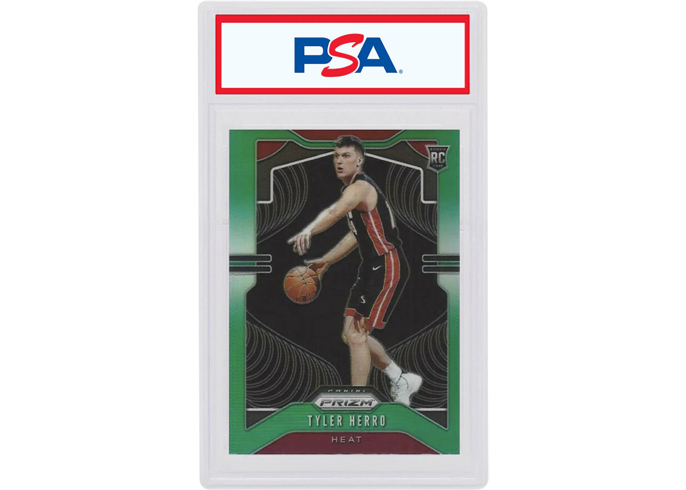 Tyler Herro 2019 Panini Prizm Rookie Green #259 (PSA or BGS Graded)