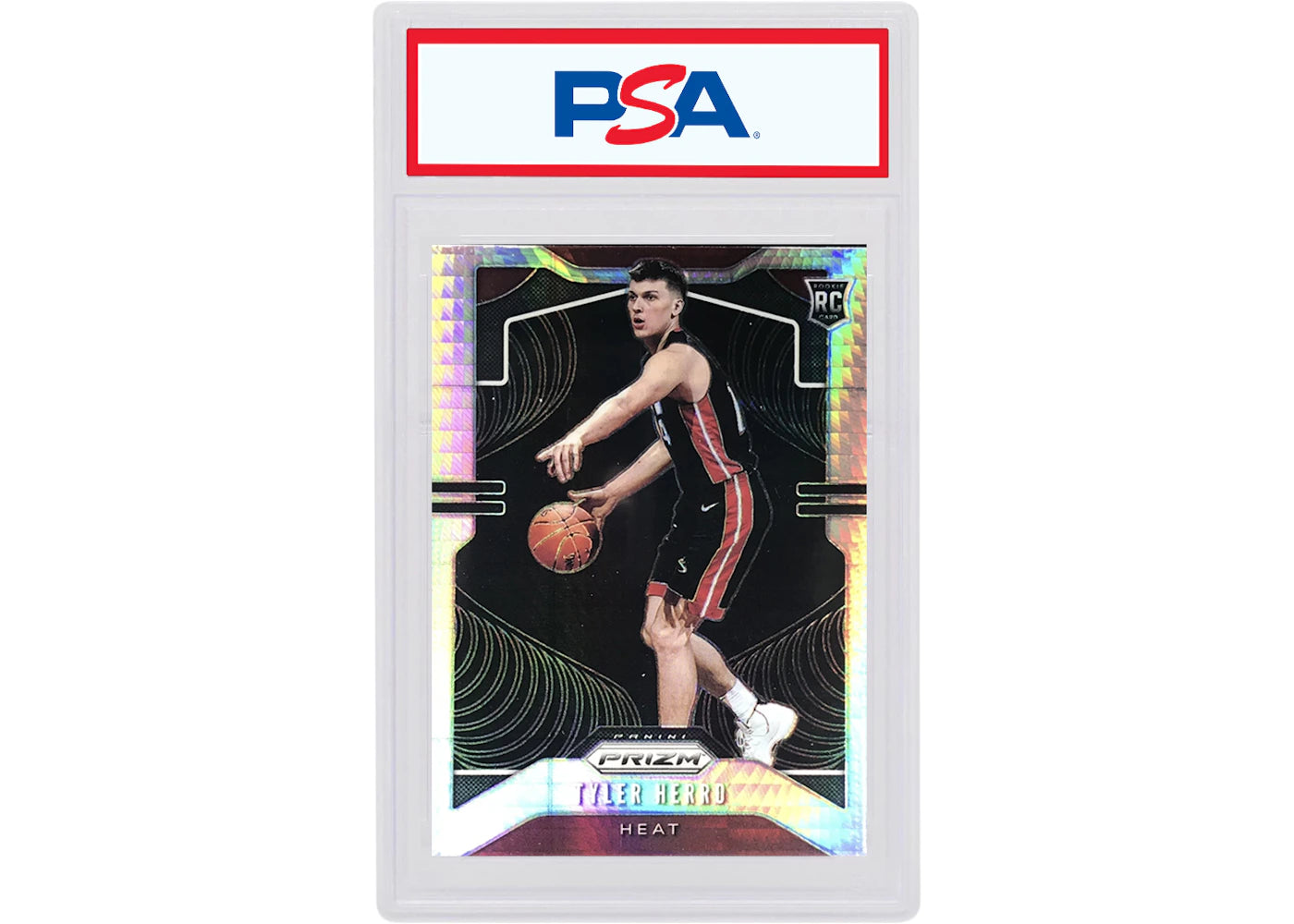 Tyler Herro 2019 Panini Prizm Rookie Hyper #259 (PSA or BGS Graded)