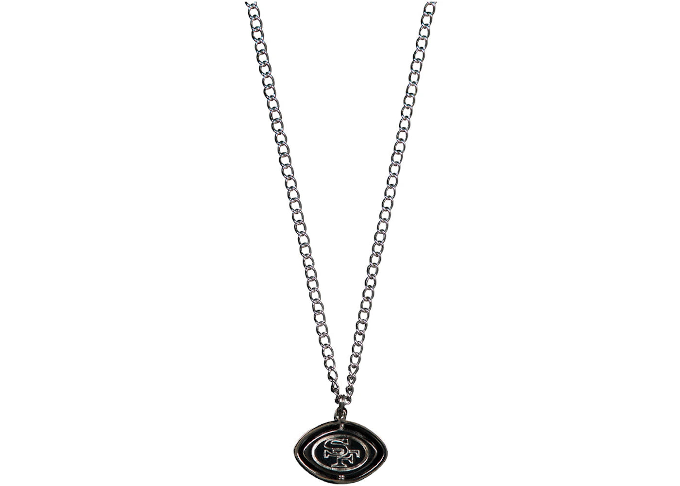 Tyler, The Creator Golf Wang x NFL 49Ers Spinning Football Necklace Multicolor