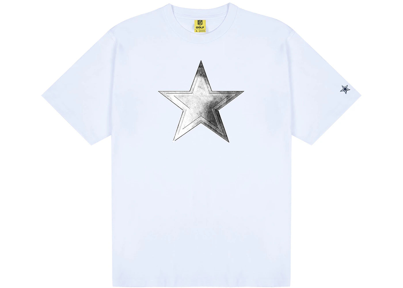 Tyler, The Creator Golf Wang x NFL Cowboys Cutout Tee White