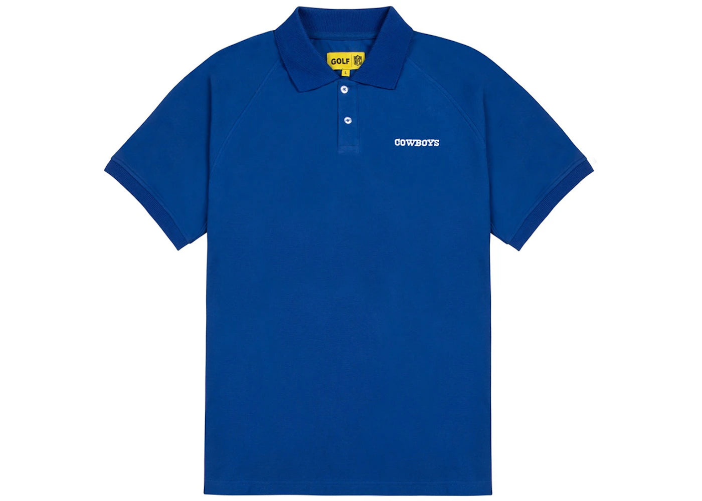 Tyler, The Creator Golf Wang x NFL Cowboys Short Sleeve Polo Blue