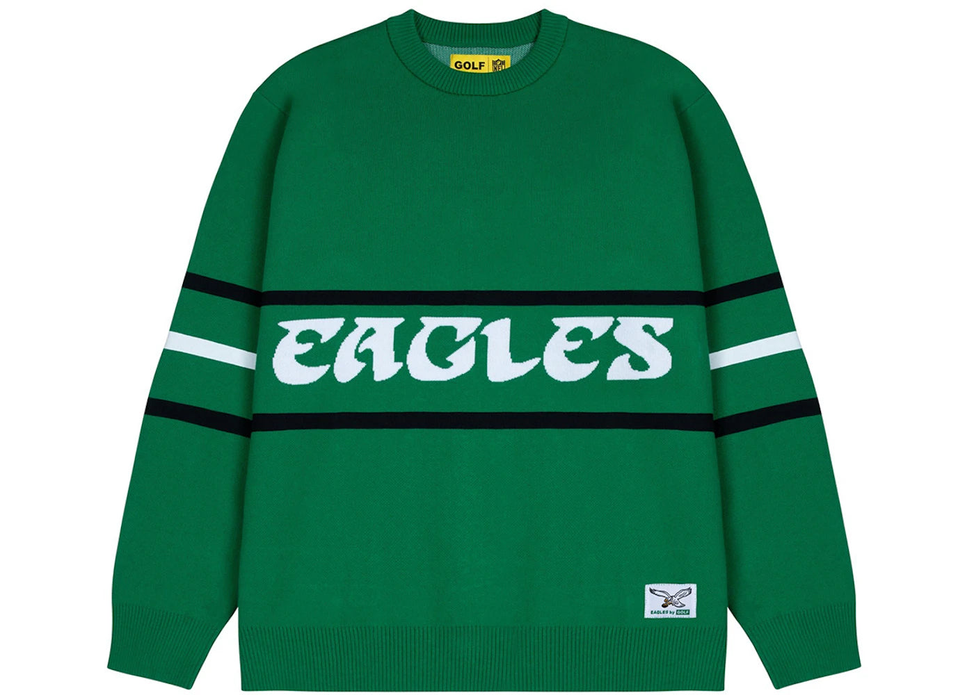 Tyler, The Creator Golf Wang x NFL Eagles Jacquard Sweater Green