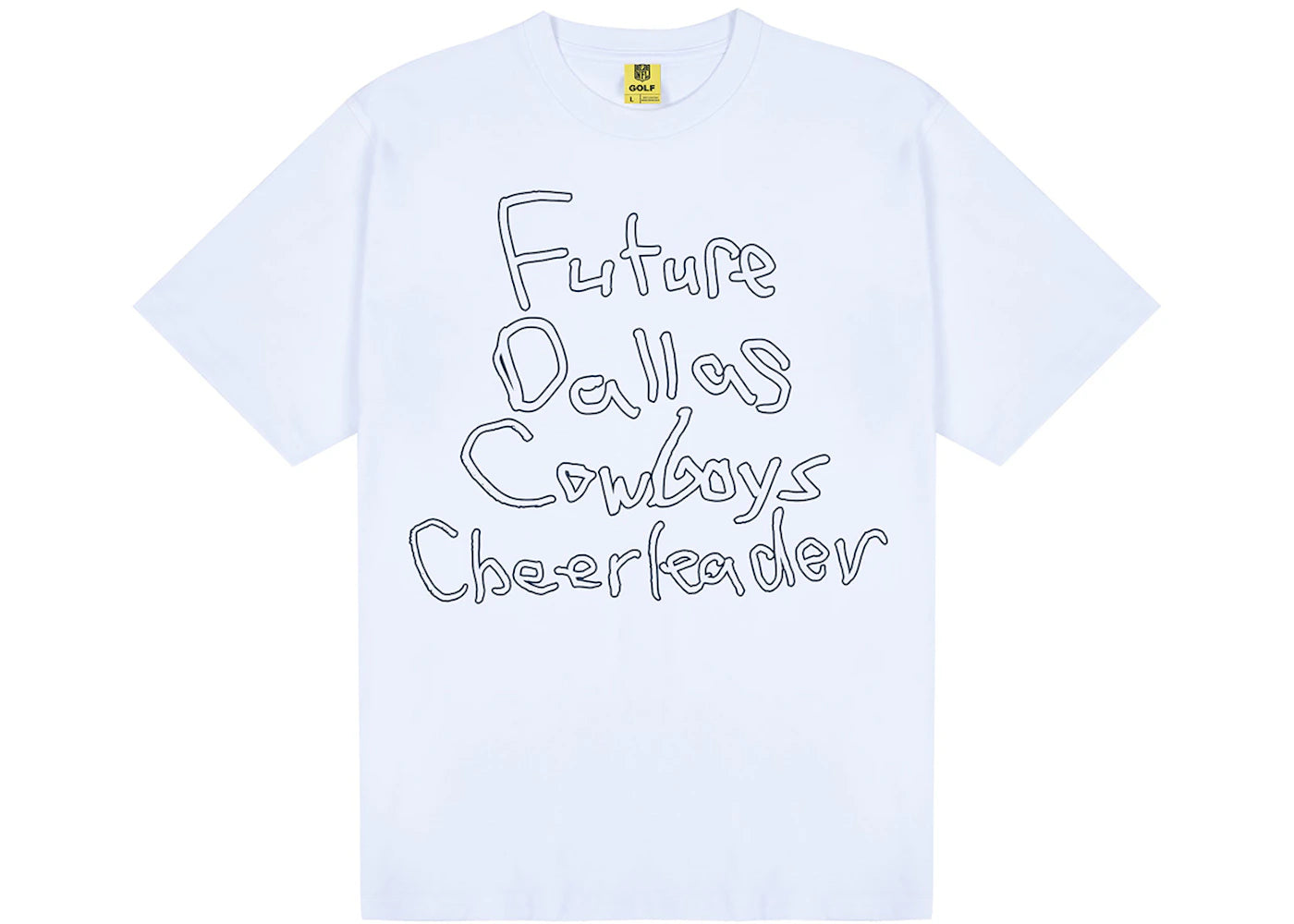 Tyler, The Creator Golf Wang x NFL Future Dcc Tee White