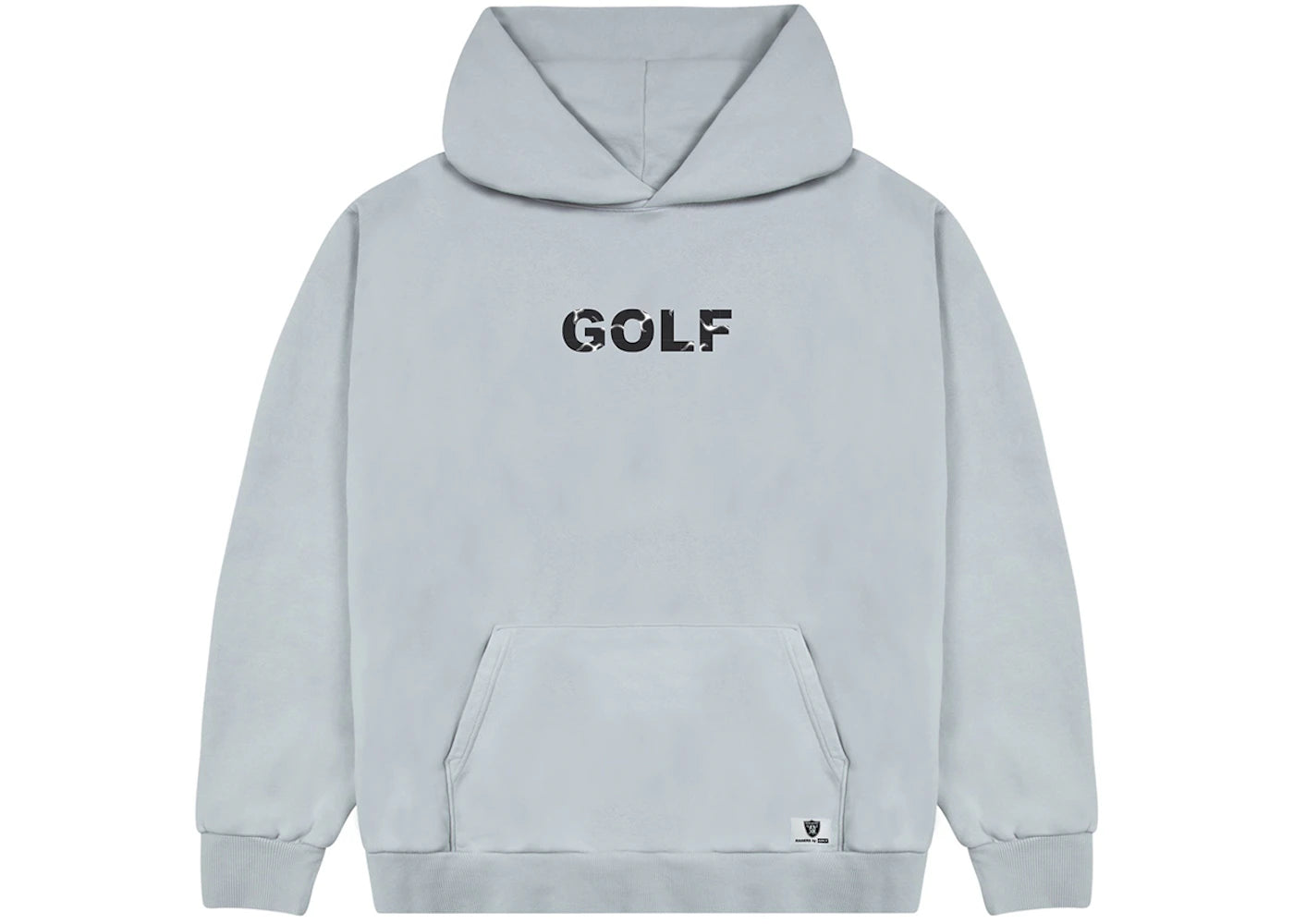 Tyler, The Creator Golf Wang x NFL Raiders Logo Hoodie Grey